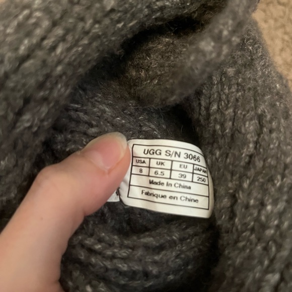 Ugg Lattice Cardy Women's Boots Size 8 - Picture 4 of 5